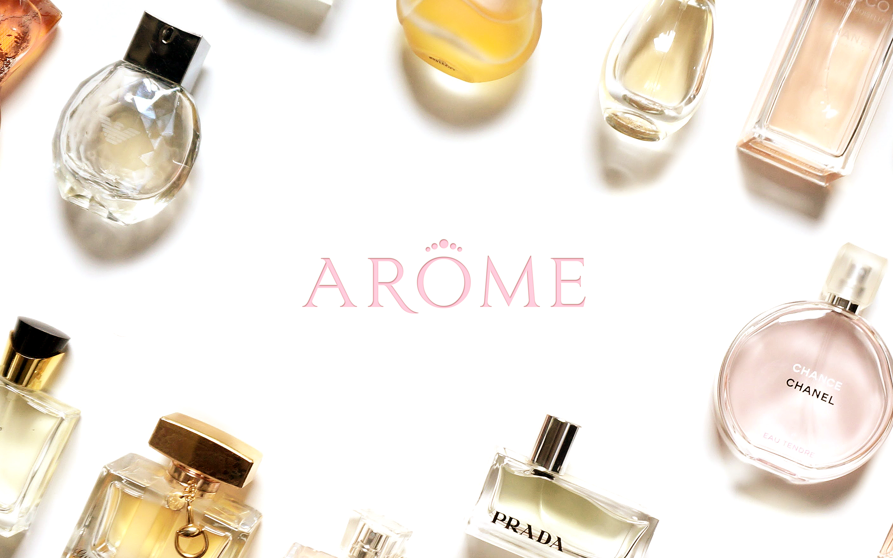 Brand identity for a perfumery store