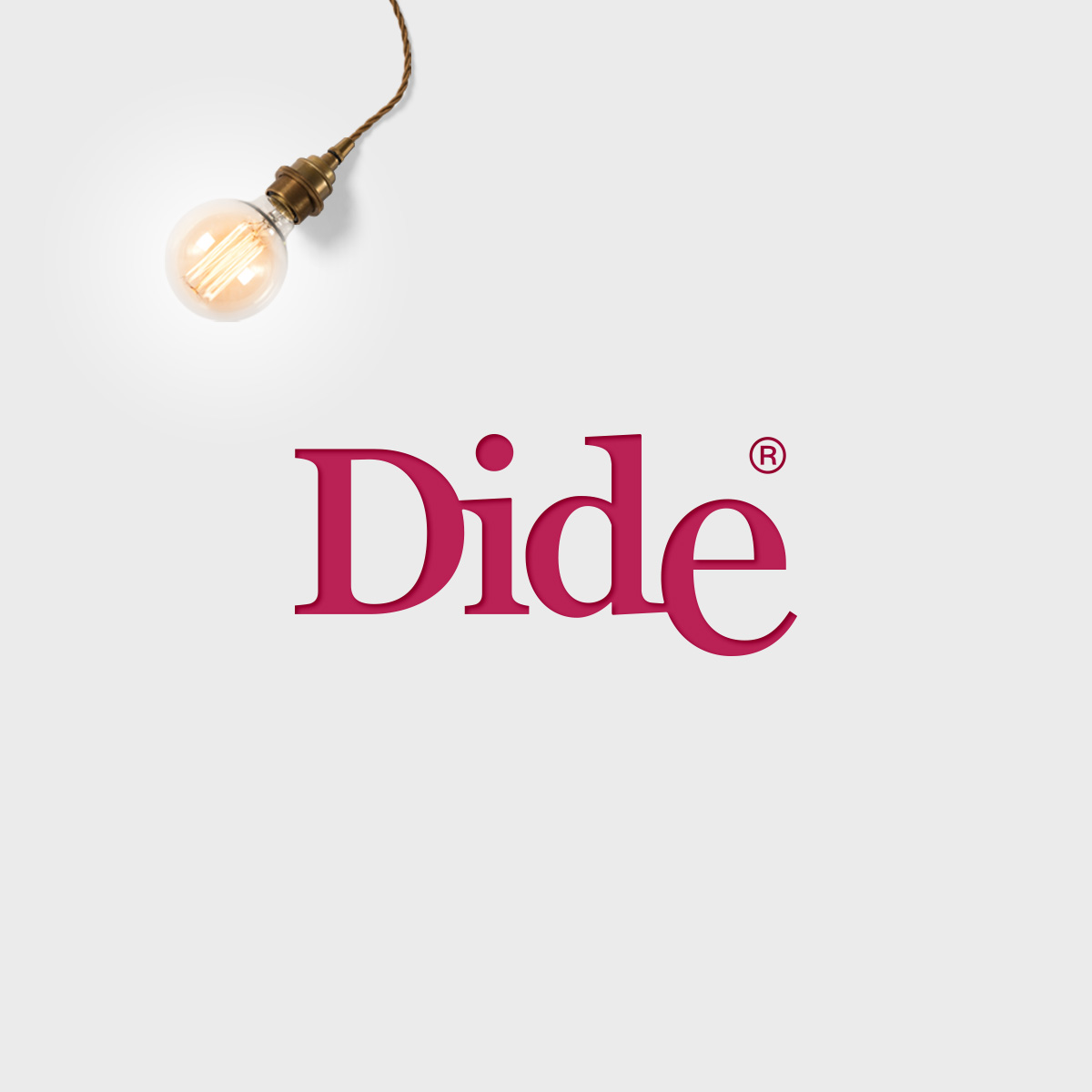 Dide. Logo for an interior design store