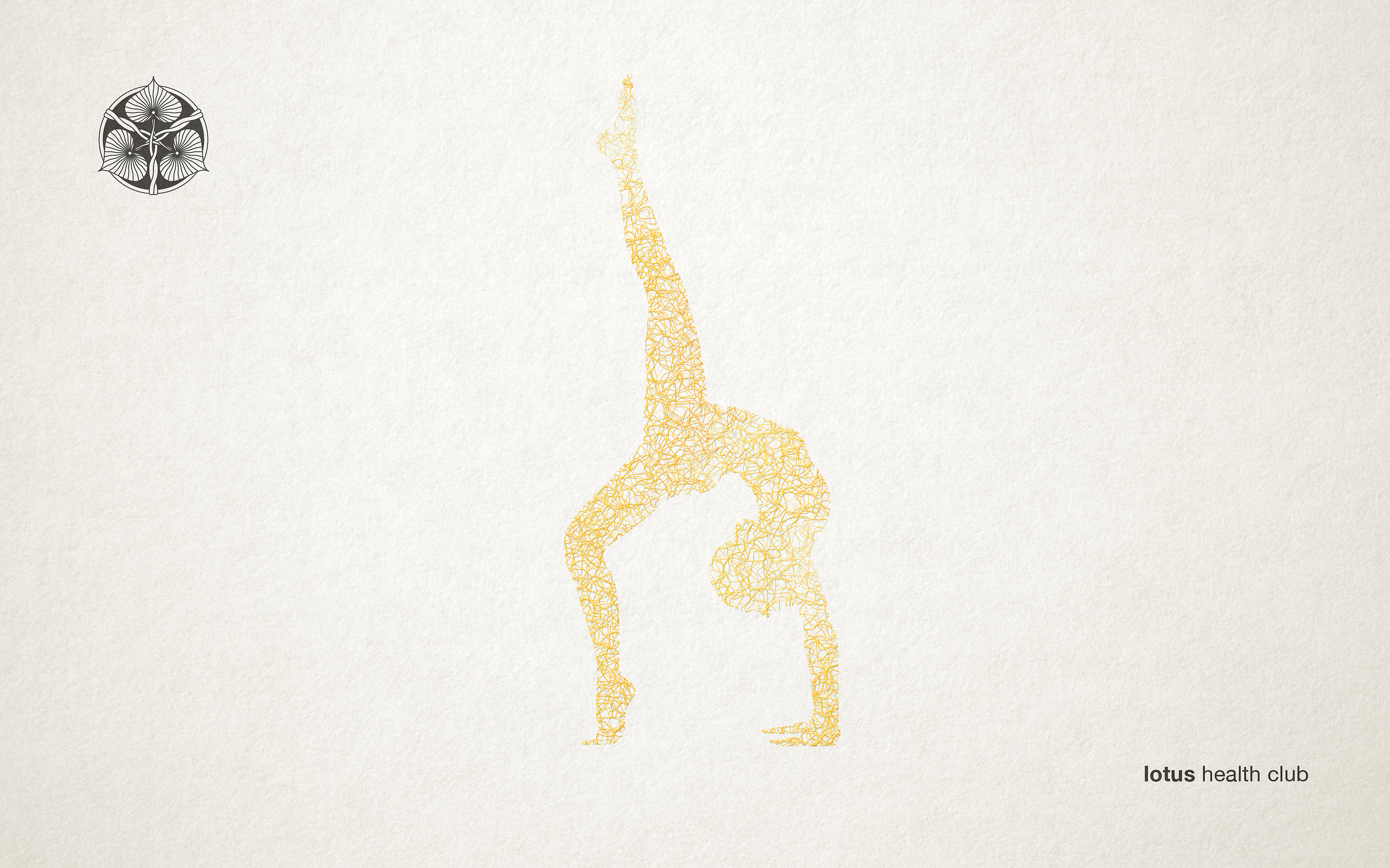 Lotus. Brand identity for a fitness club