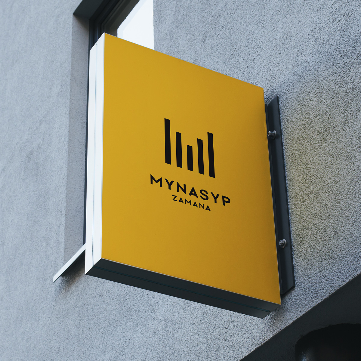 Mynasyp. Logo for a construction company