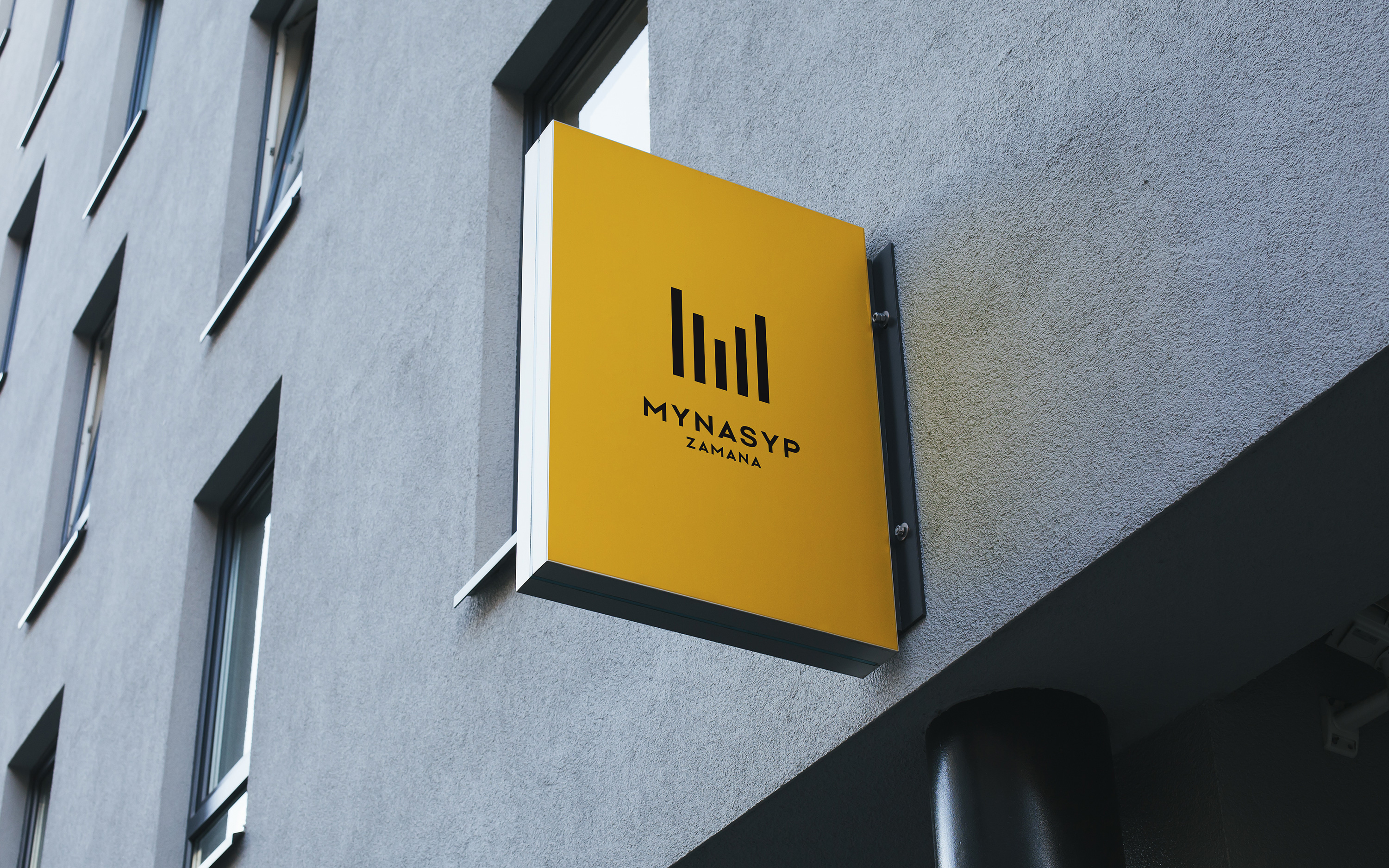 Mynasyp. Brand identity for a construction company