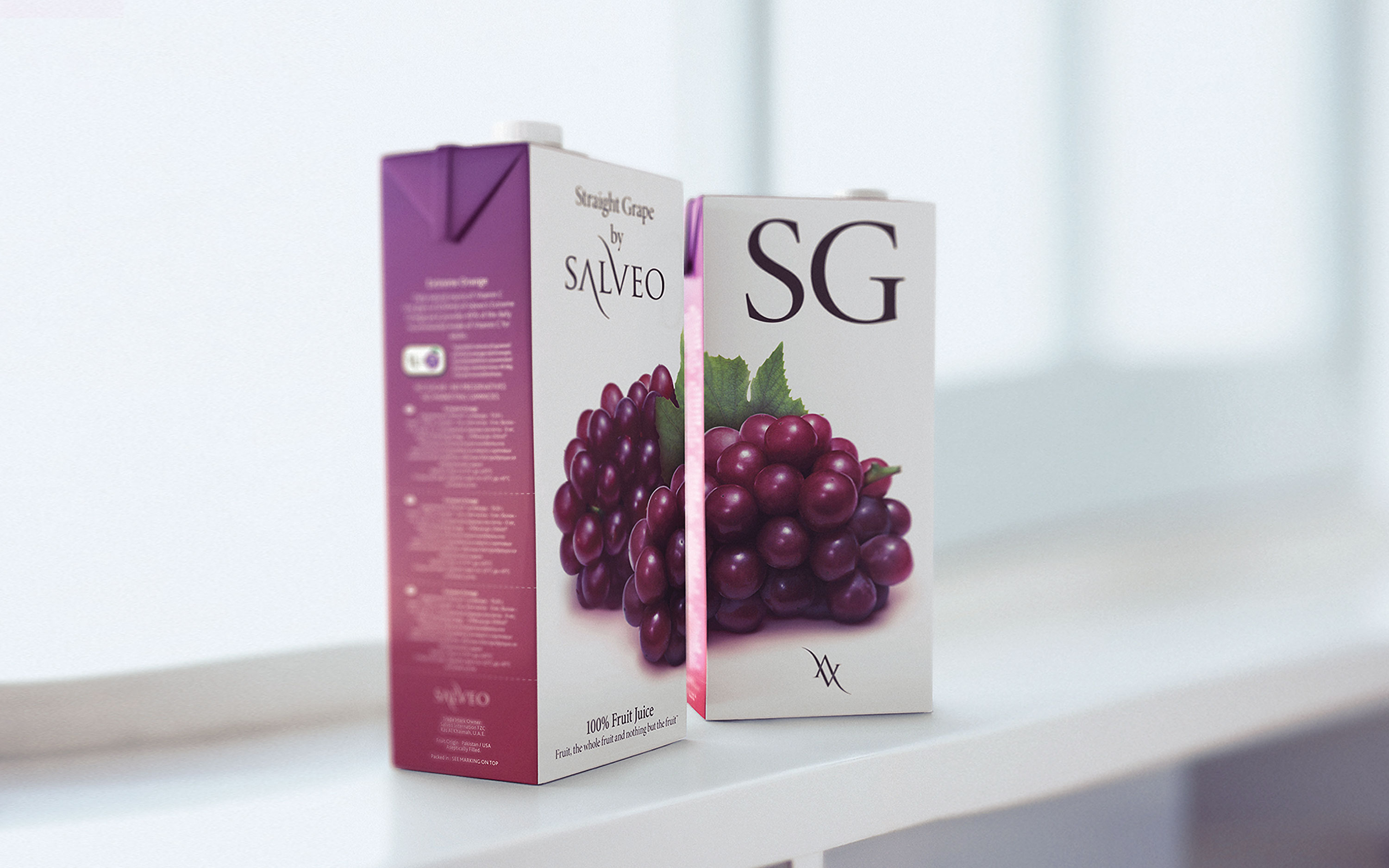 Salveo. Fresh juices packaging design